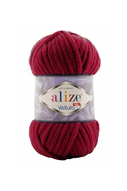 Alize Velluto Yarn 100 gr |сherry 107