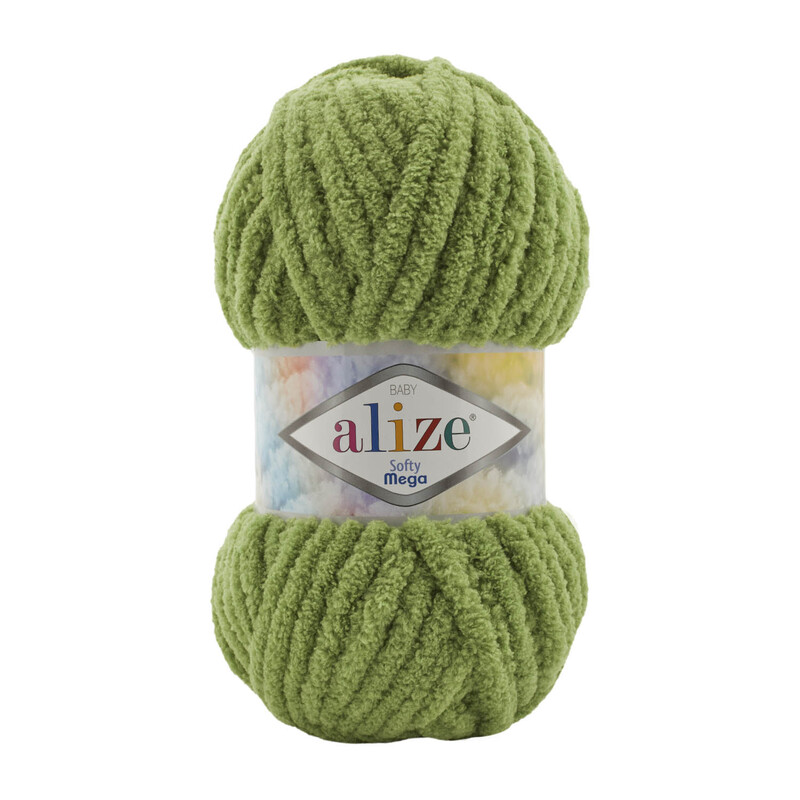 Alize - Alize Softy Mega El Örgü İpi | Yeşil 485
