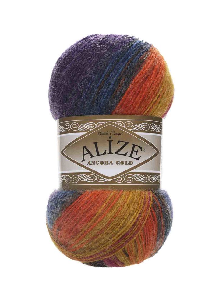 Alize Angora Gold Tie Dye Knitting Yarn 1560.