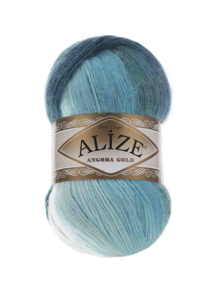 Alize Angora Gold Tie Dye Knitting Yarn 1892