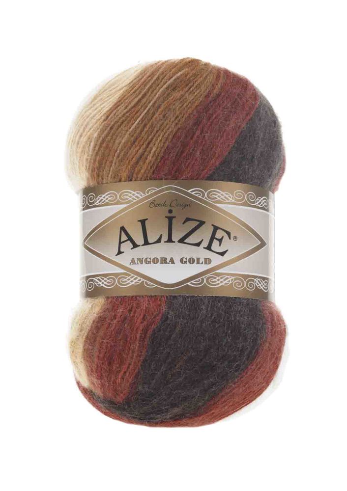 Alize Angora Gold Tie Dye Knitting Yarn 2626