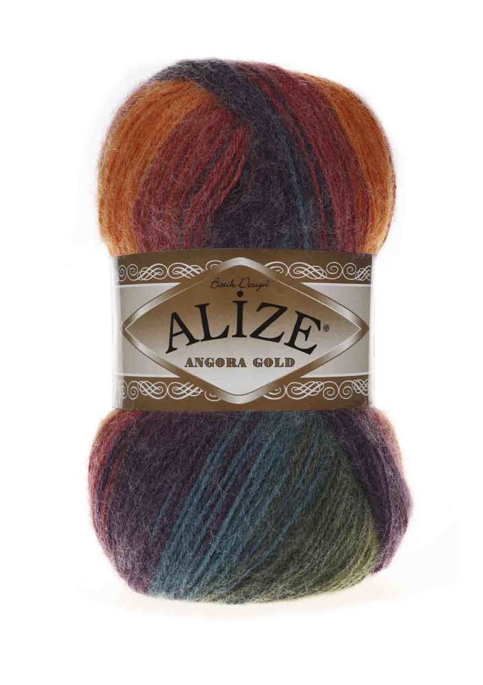 Alize Angora Gold Tie Dye Knitting Yarn 4827