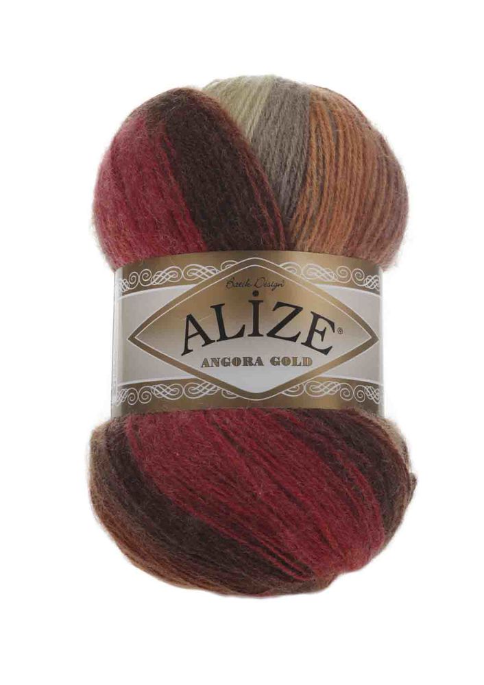 Alize Angora Gold Tie Dye Knitting Yarn 6283
