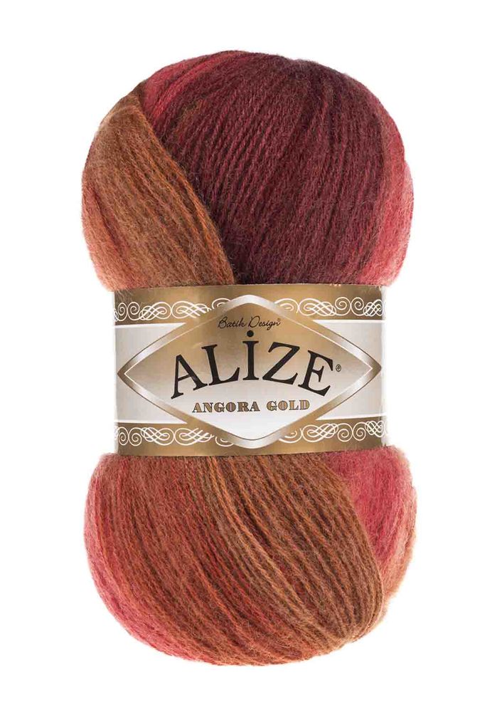 Alize Angora Gold Tie Dye Knitting Yarn 6913