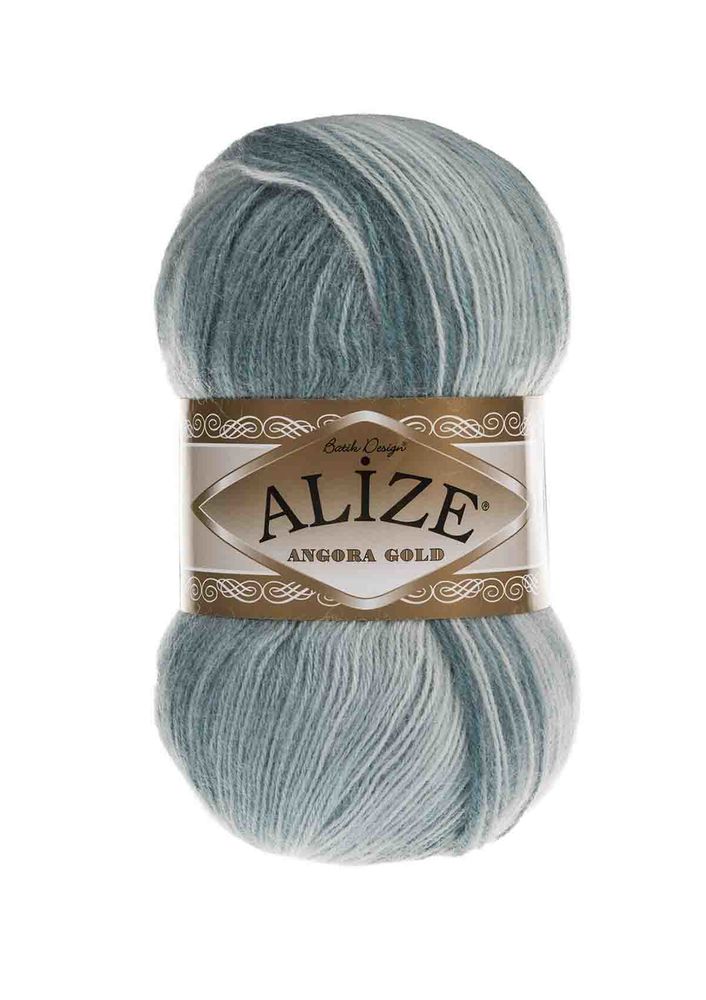 Alize Angora Gold Tie Dye Knitting Yarn 6964