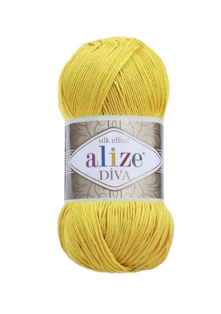 Alize Diva Yarn /Yellow 110