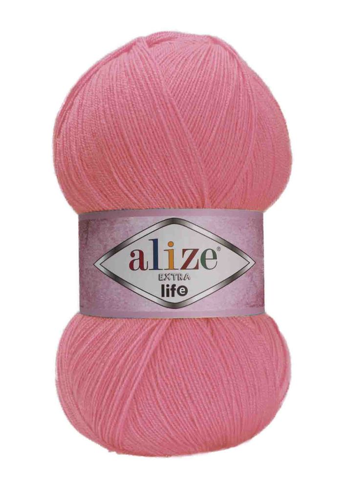 Alize Extra Life Yarn | Coral Pink 930