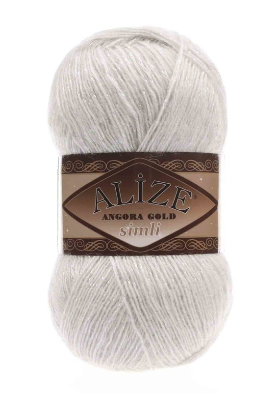 Alize - Alize Angora Gold Glittery Yarn | Bone 599