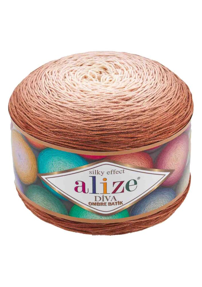 Alize Diva Ombre Tie Dye Hand Knitting Yarn | 7375