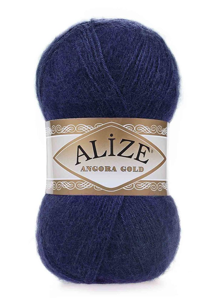 Alize Angora Gold Yarn|Navy blue 058