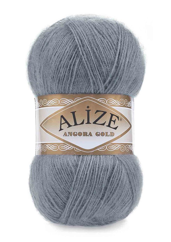 Alize Angora Gold Yarn|Light Gray 087