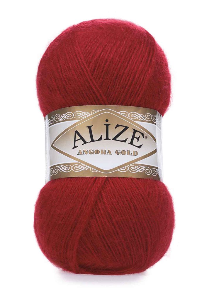 Alize Angora Gold Yarn|Red 106