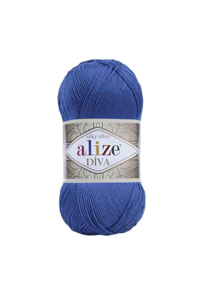 Alize Diva Yarn /Sax Blue 132