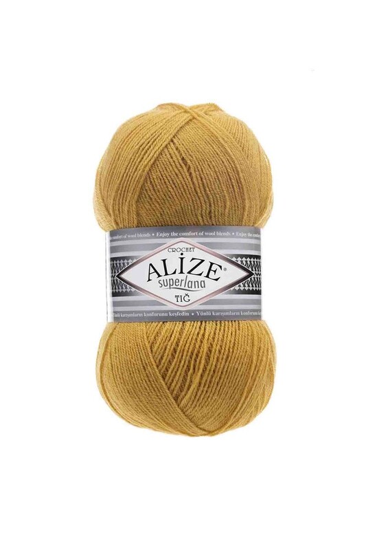 Alize - Alize Superlana Tığ Yarn /Saffron 002