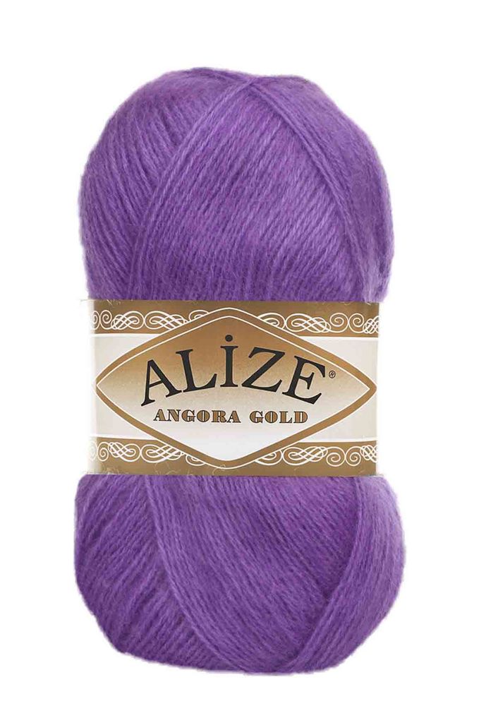 Alize Angora Gold Knitting Yarn Purple 644