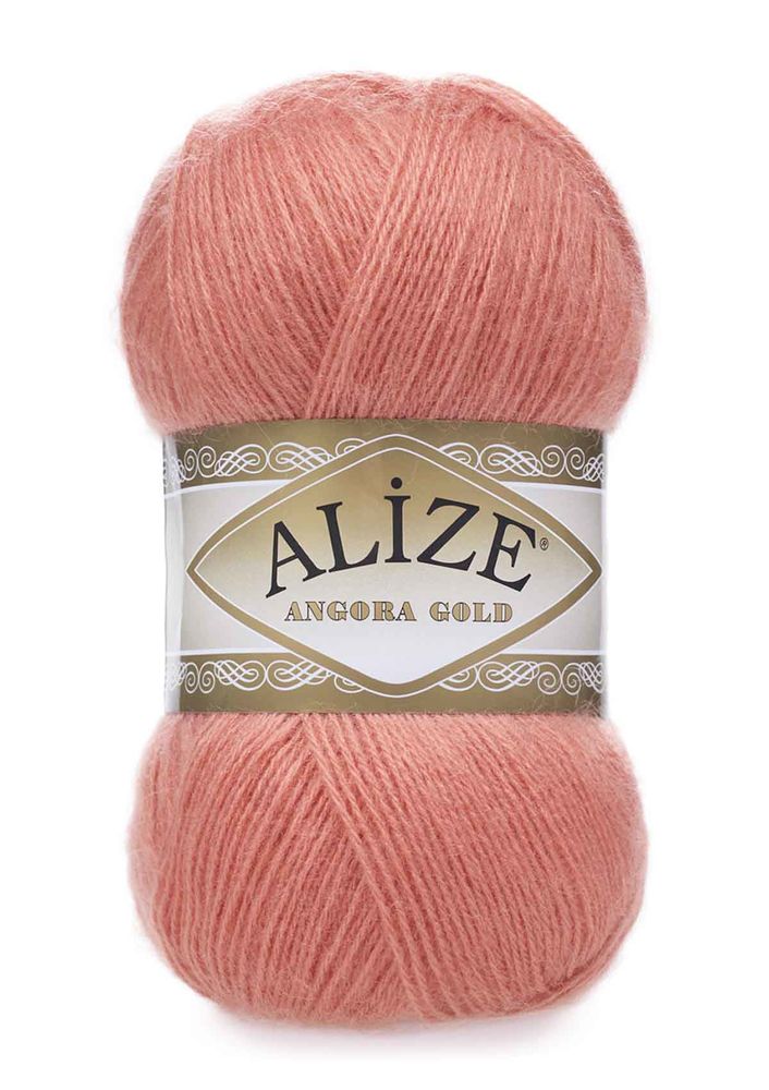 Alize Angora Gold Knitting Yarn Light Coral 656