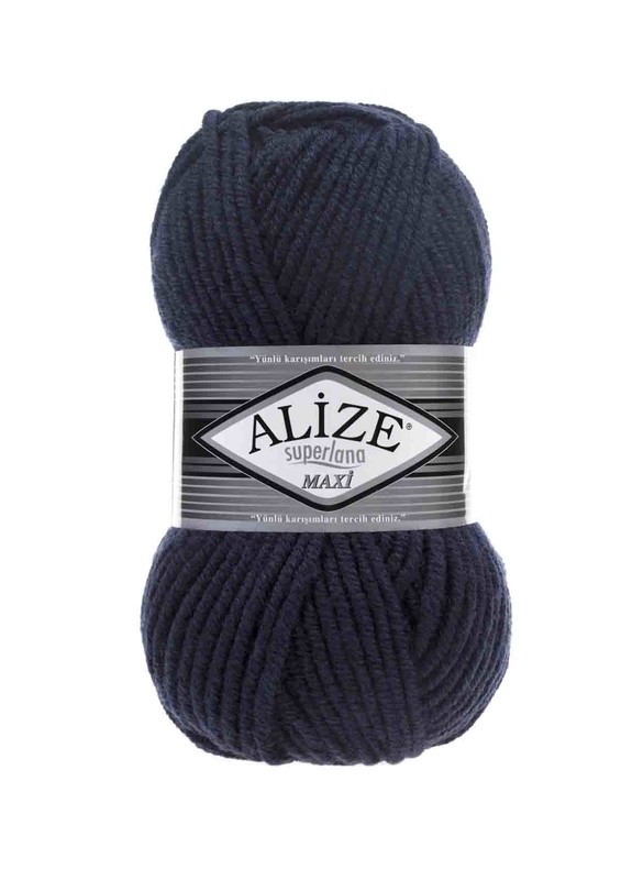 Alize - Alize Superlana Maxi Yarn/ Navy Blue 058