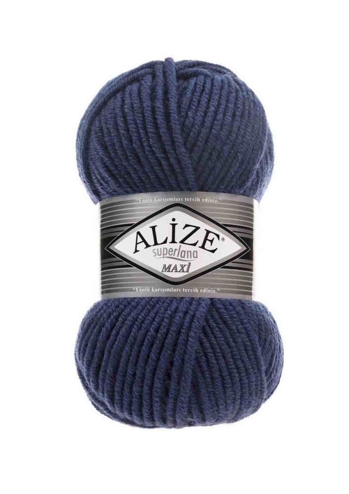 Alize Superlana Maxi Yarn/ Blueberry 215