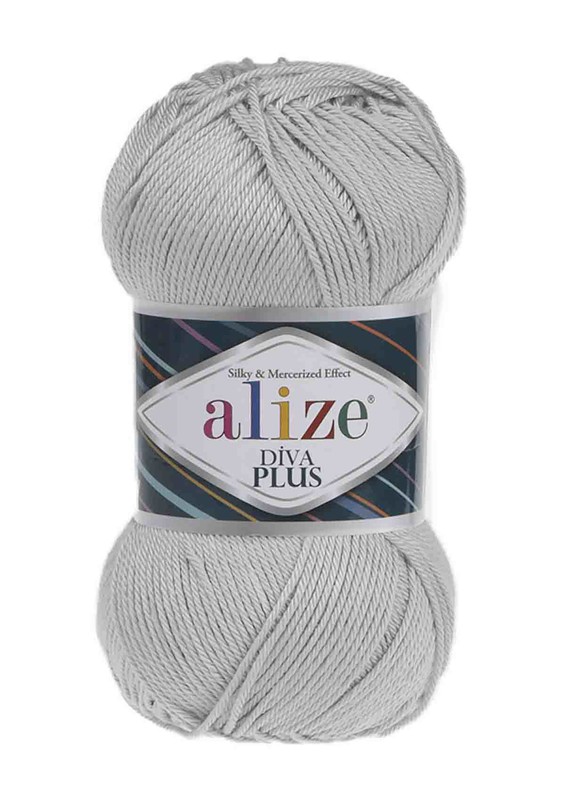 Alize - Alize Diva Plus Yarn /Light Gray 052