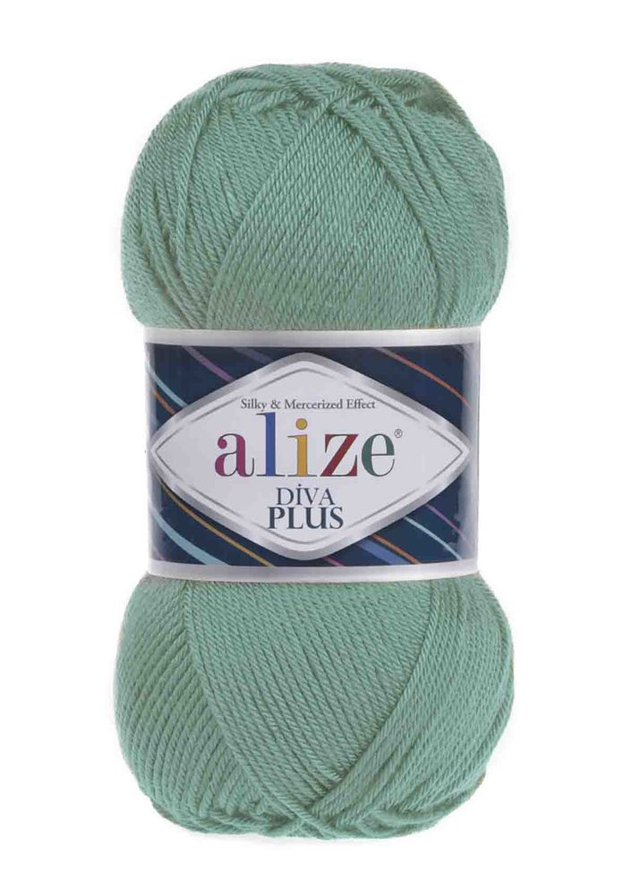 Alize Diva Plus Yarn | Aqua Green 482