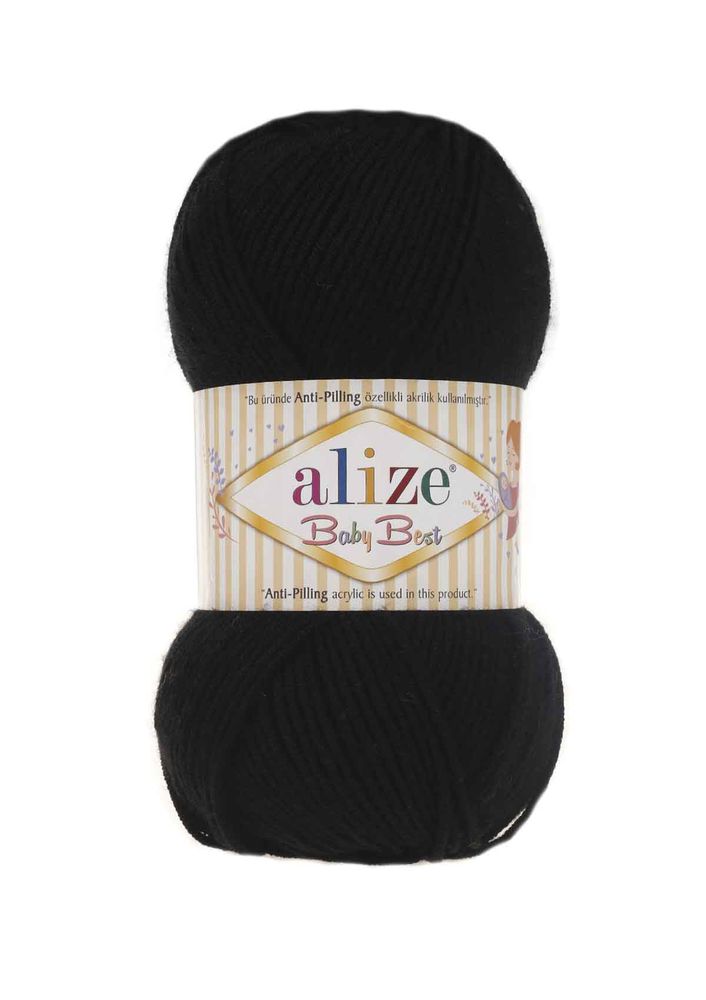Alize Baby Best Yarn/Black 060