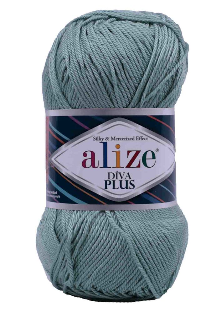 Alize Diva Plus Yarn | Light Patrol 457