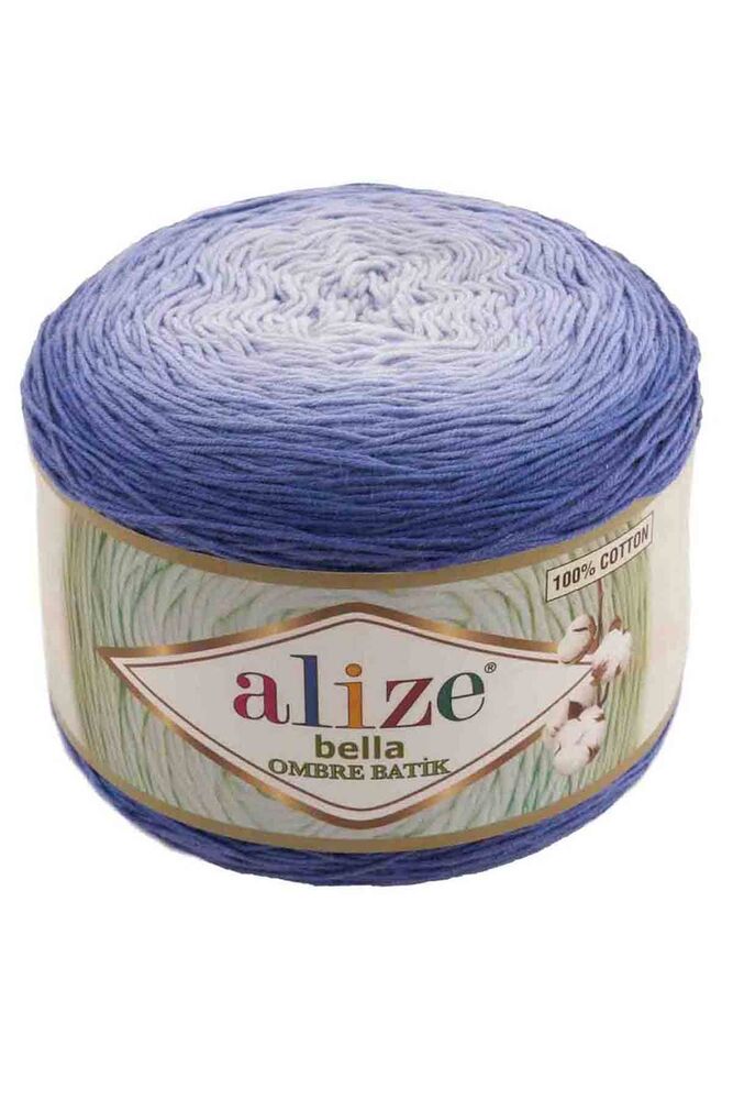 Alize Bella Ombre Tie Dye Hand Knitting Yarn - 7407