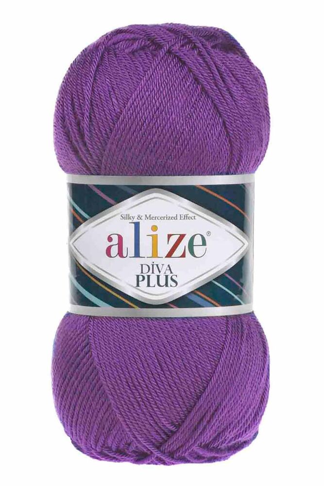 Alize Diva Plus Yarn /Purple 475