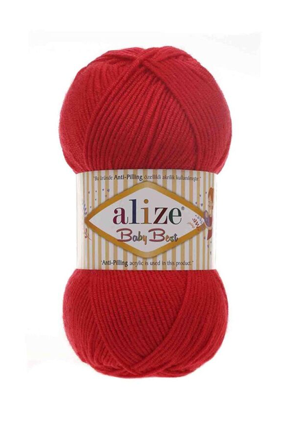 Alize Baby Best Yarn/Red 056