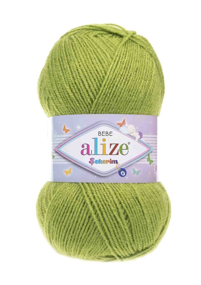 Alize Şekerim Bebe Yarn |pistachio green 117