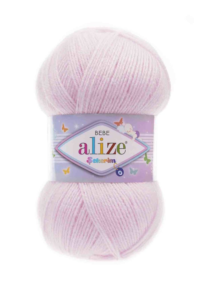 Alize Şekerim Bebe Yarn| Light Pink 185