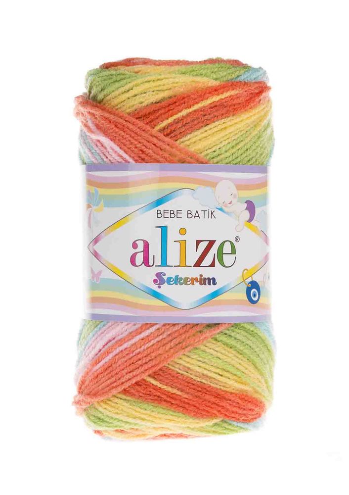 Alize Şekerim Tie-Dye Yarn | 4400