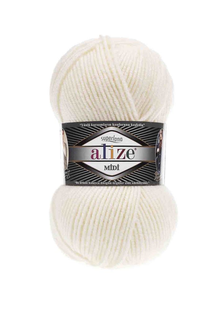 Alize Superlana Midi Yarn/Cream 062