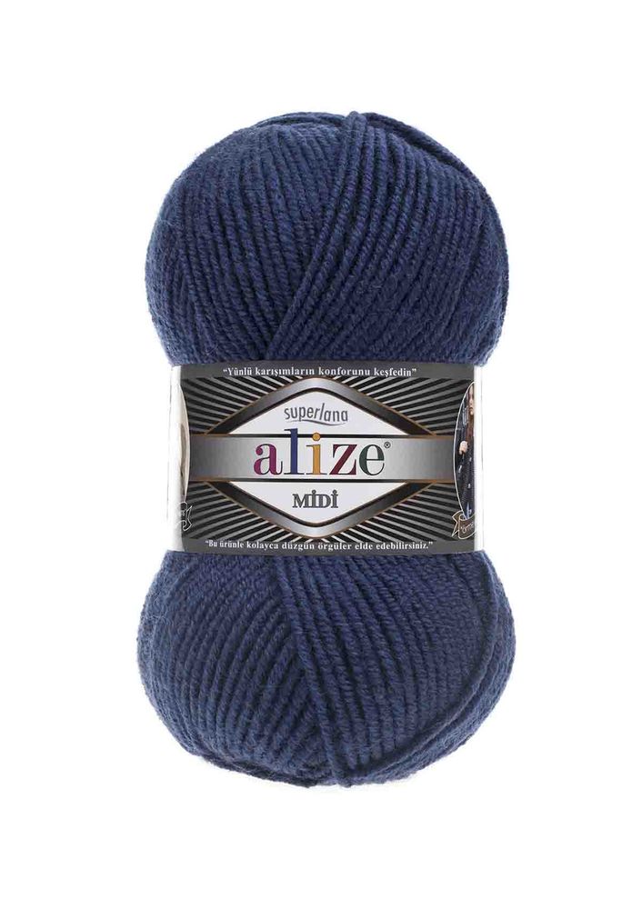 Alize Superlana Midi Yarn/Blueberry 215