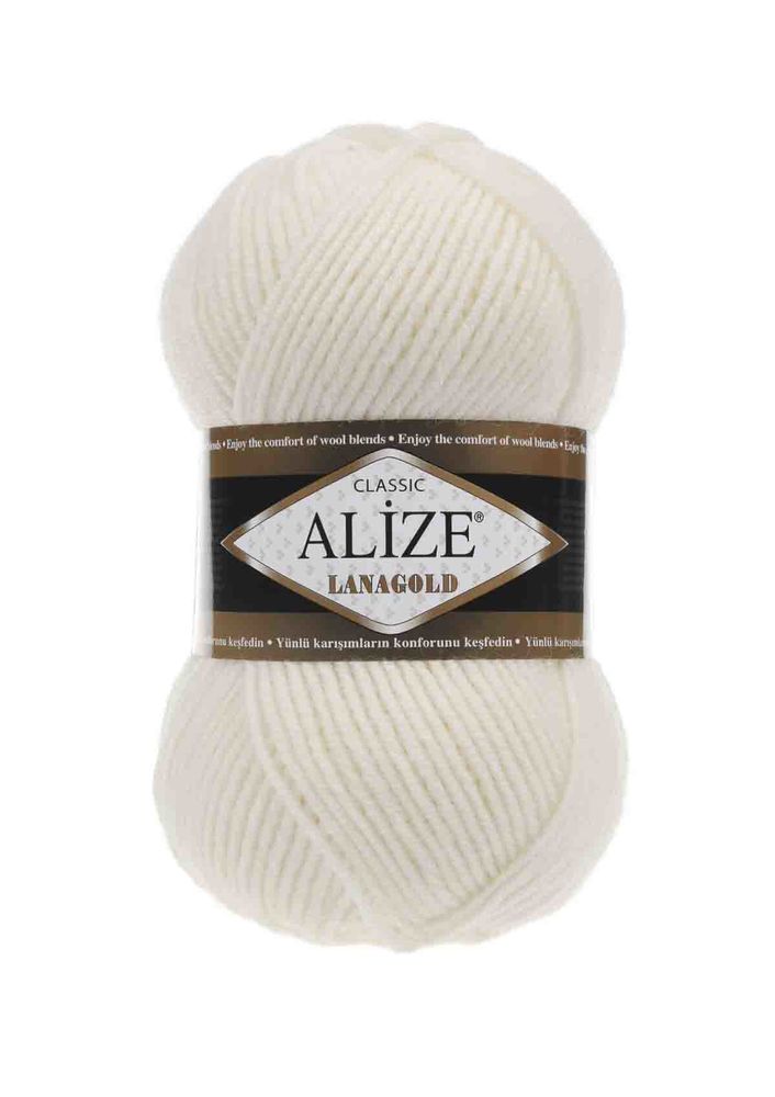 Alize Lanagold Yarn | Light Cream 062