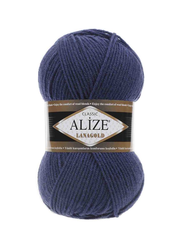 Alize Lanagold Yarn/Blueberry 215