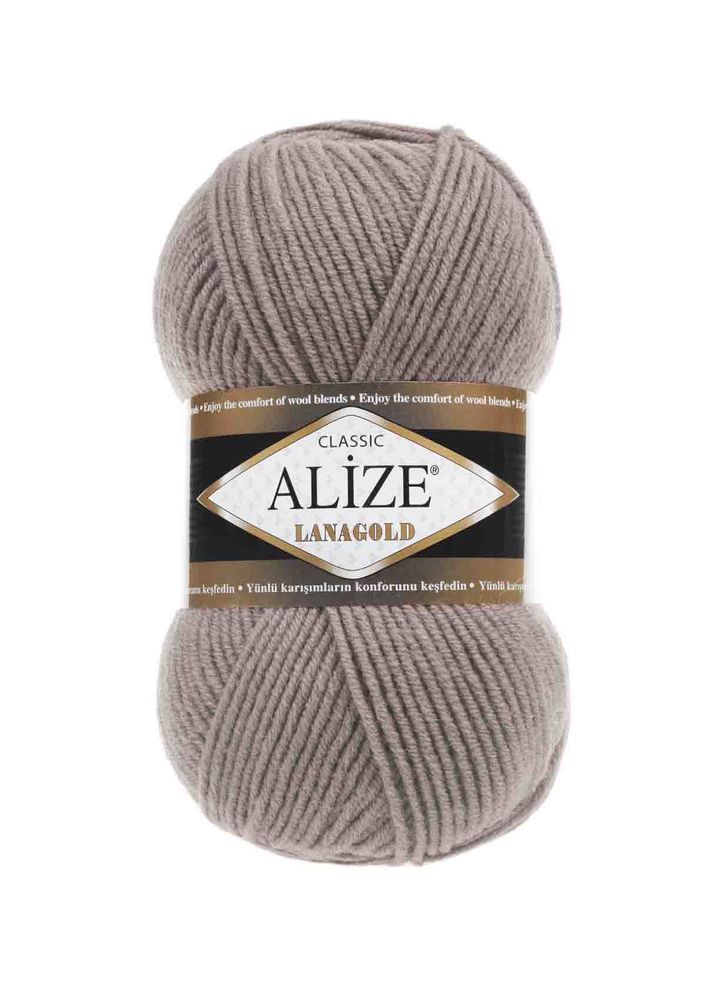 Alize Lanagold Yarn | Milky Brown 584
