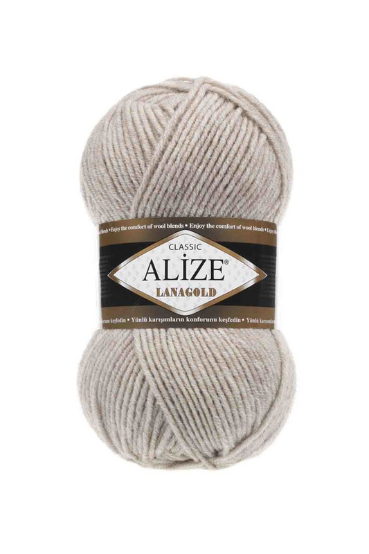 Alize - Alize Lanagold Yarn | Beige Melange 152
