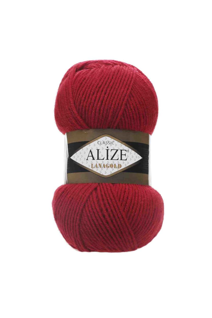 Alize Lanagold Yarn | Red 056
