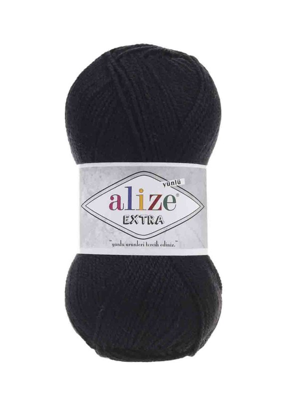 Alize - Alize Extra Yarn | Black 060