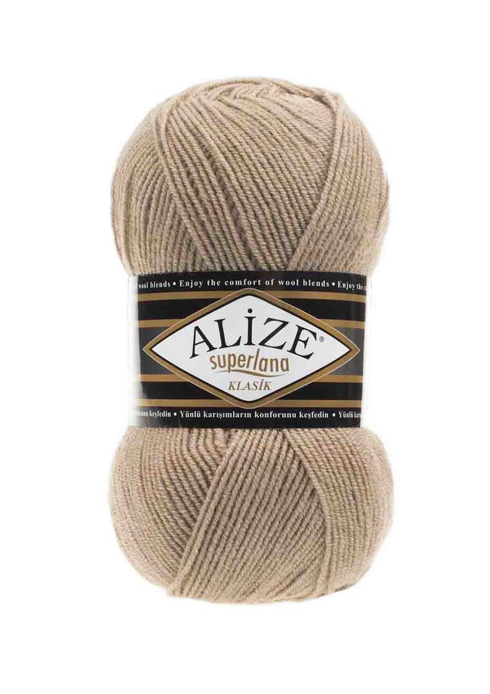 Alize Superlana Klasik El Örgü İpi Bej 005