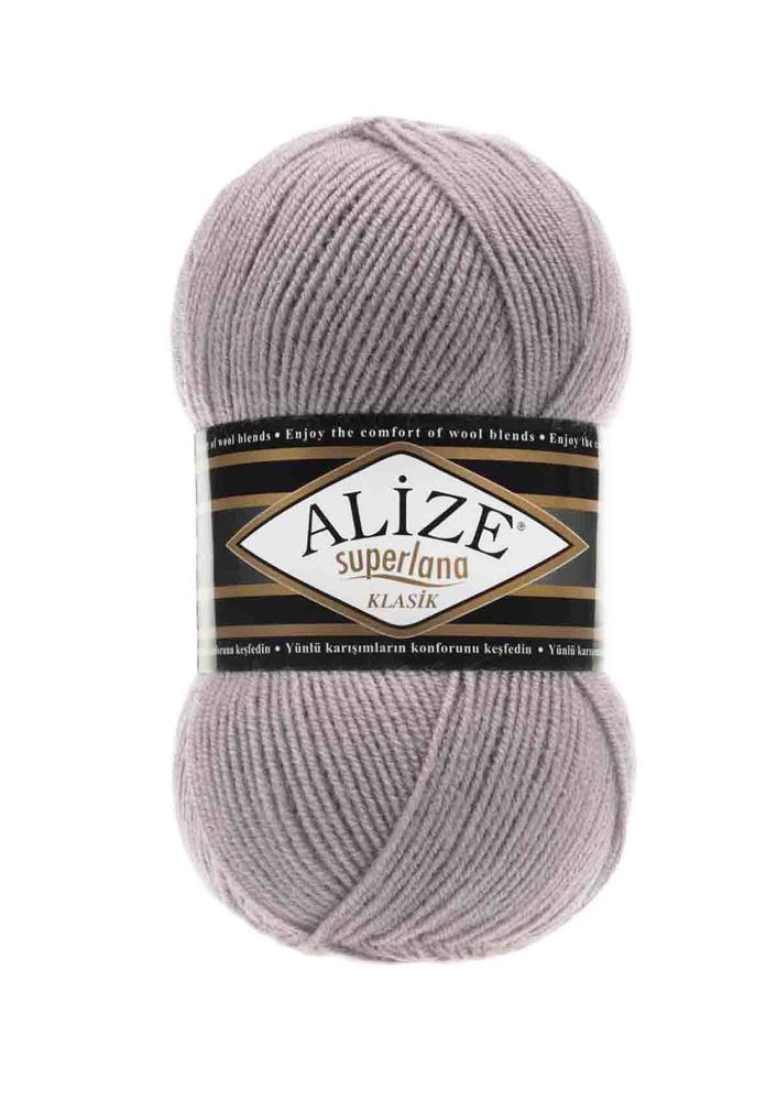 Alize Superlana Klasik El Örgü İpi Gül Grisi 142