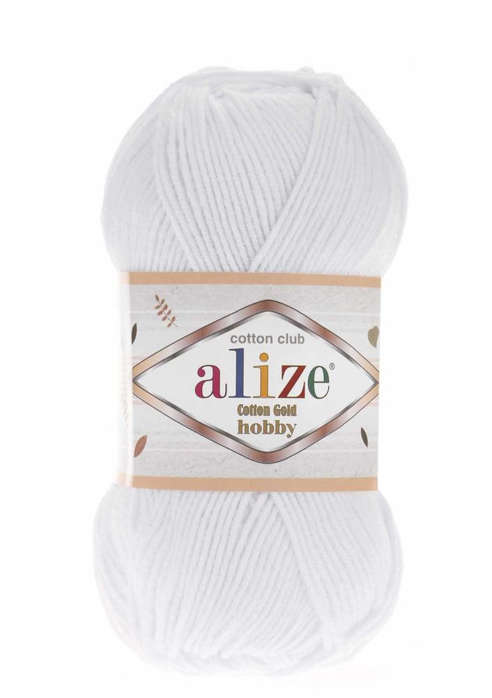 Alize Cotton Gold Hobby Yarn 50gr. | White 055
