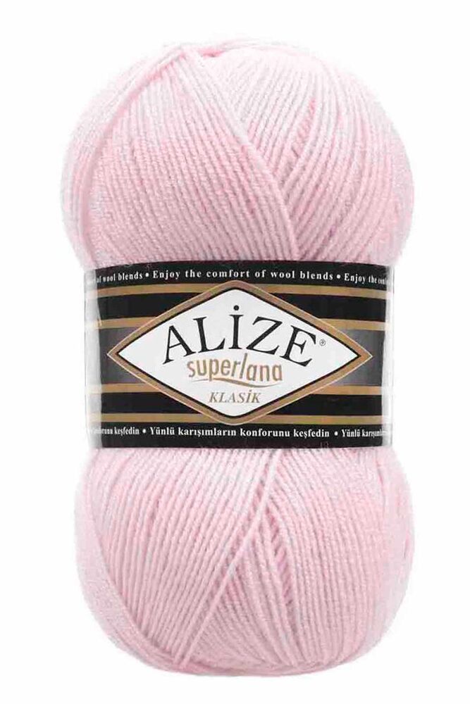 Alize Superlana Classic Yarn | Powder Pink 518