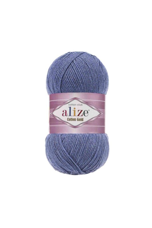 Alize - Alize Cotton Gold Yarn/Blue Melange 374