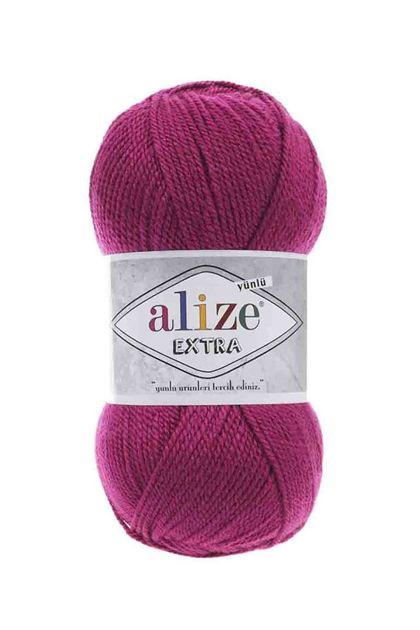 Alize Extra Yarn | Dark Fuchsia 048