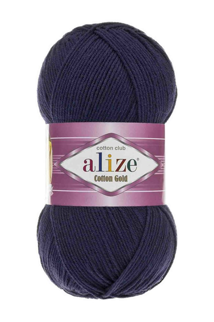 Alize Cotton Gold Yarn/Navy 058