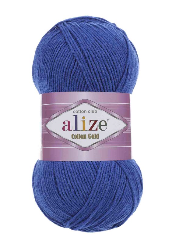 Alize - Alize Cotton Gold El Örgü İpi Saks Mavi 141