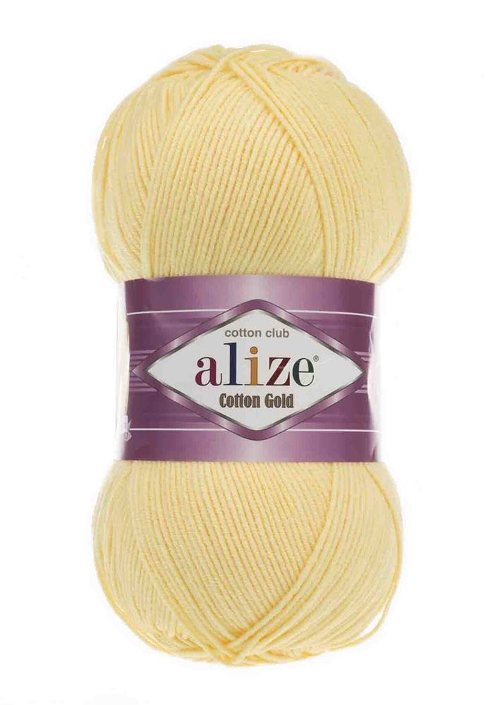 Alize Cotton Gold Yarn/Light Yellow 187
