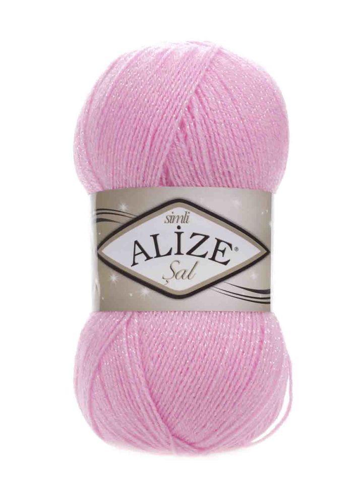 Alize Scarf Glitter Yarn | Pink 191
